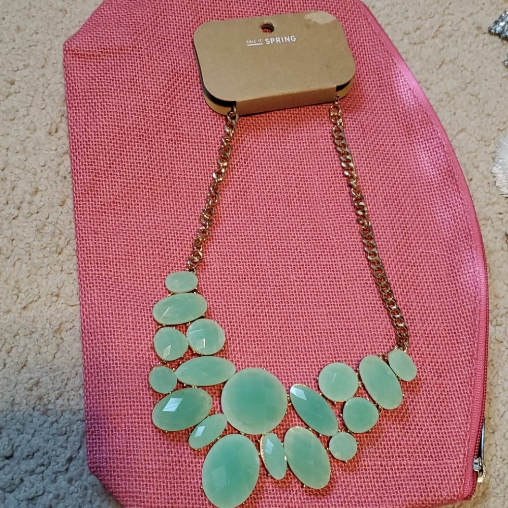 Turquoise Statement Neckless